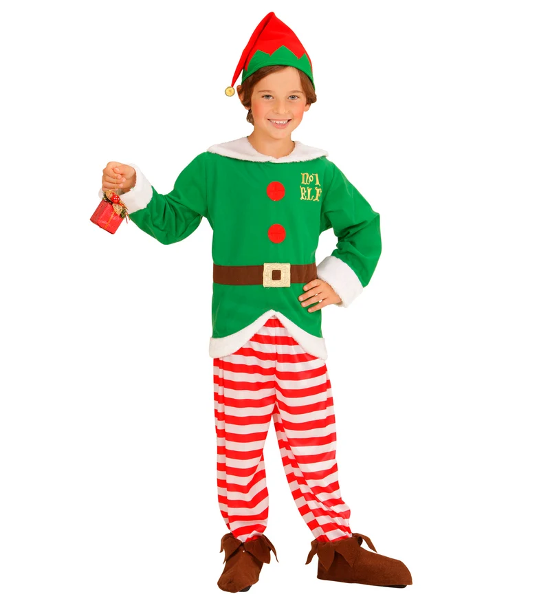 Kerstman knecht kind