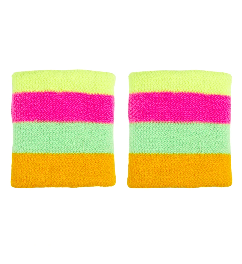 Neon zweetbanden meerkleurig