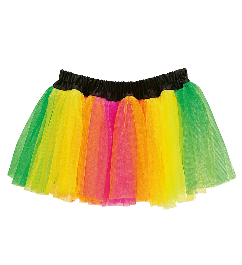 Regenboog tutu dames
