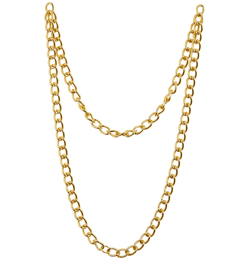 Gouden ketting gangster fout