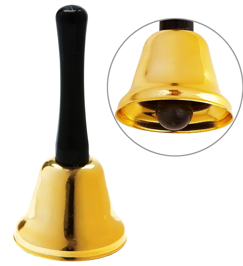 Kerstbel goud klingeling