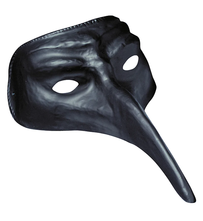 Snavel masker zwart Venetiaans