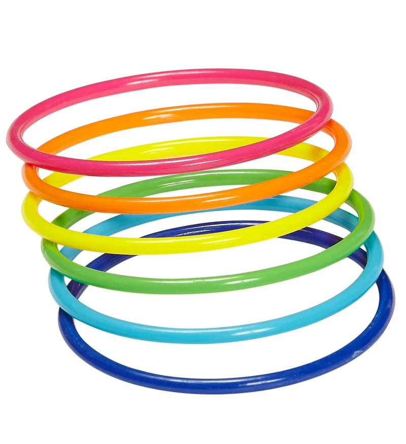 Gekleurde armbanden neon disco