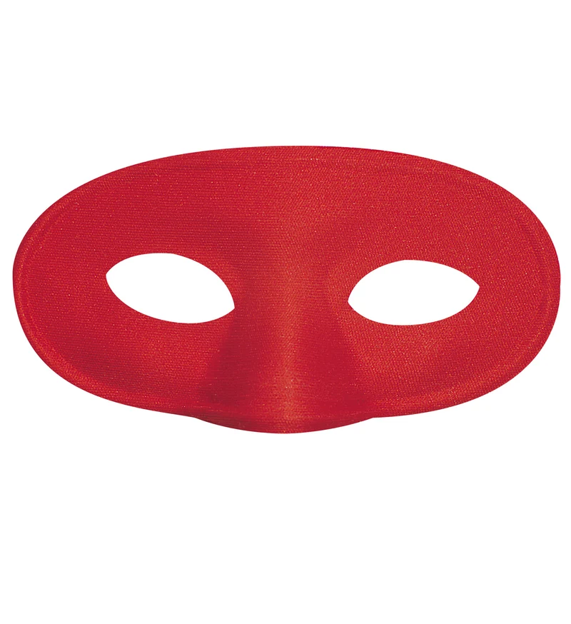 Oogmasker rood Domino