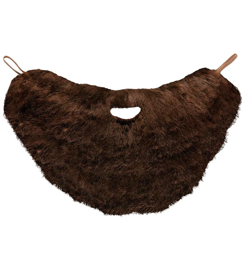 Bruine baard Safari man