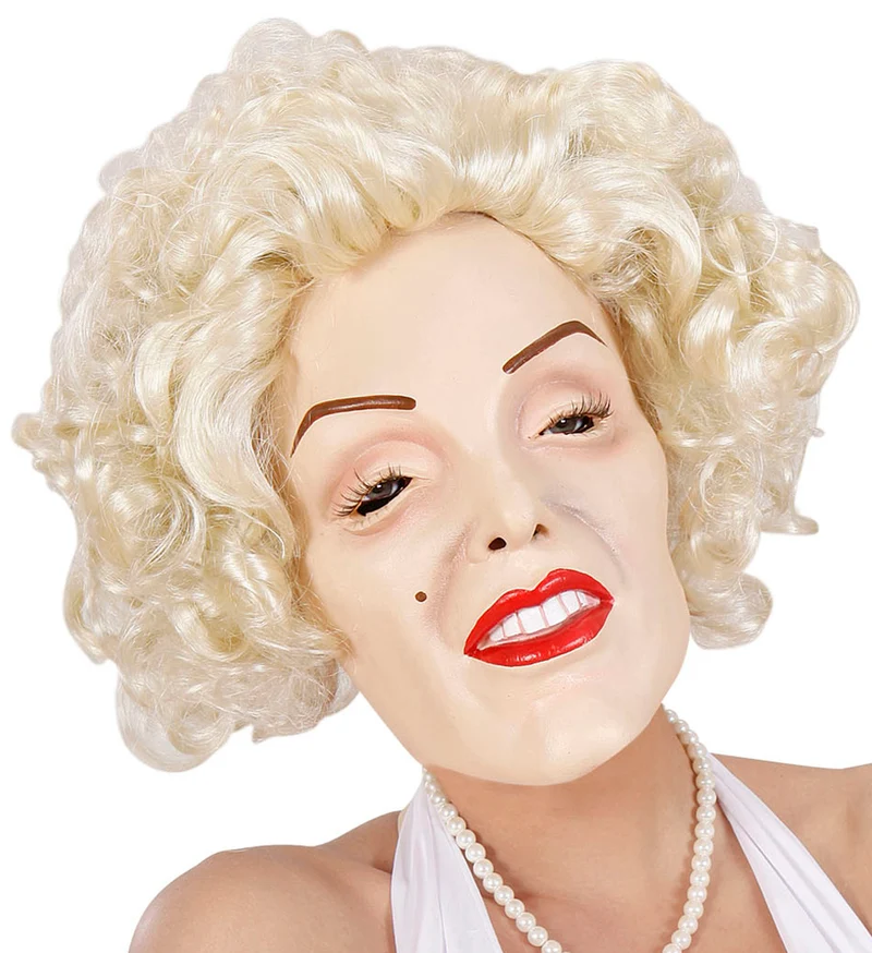 Marilyn Monroe masker latex