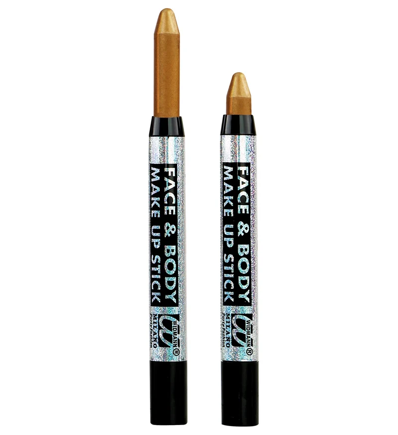 Gouden make-up potlood