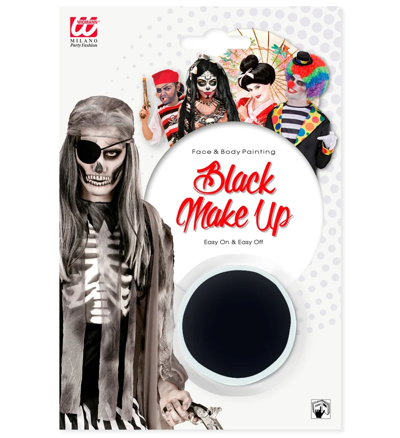 Make-up aqua zwart