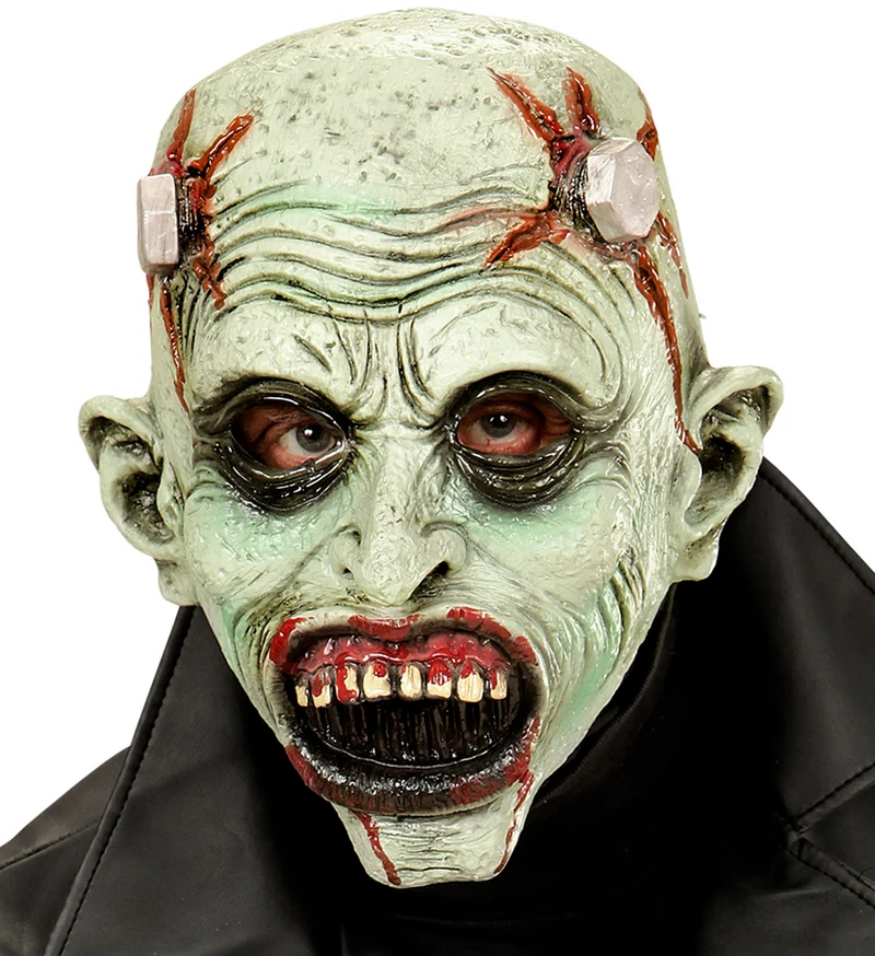 Zombie masker laboratorium onderzoeker