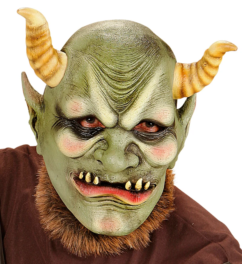 Halloween masker Evil Orc