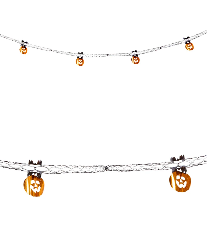 Pompoenslingers voor Halloween