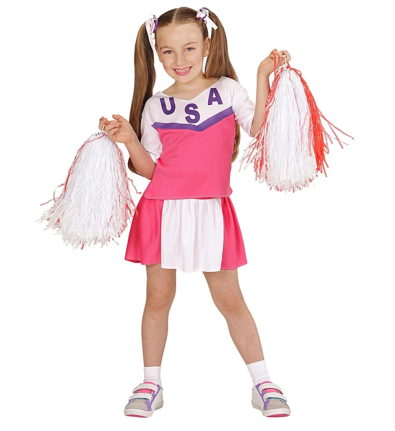 Cheerleader pakje USA roze
