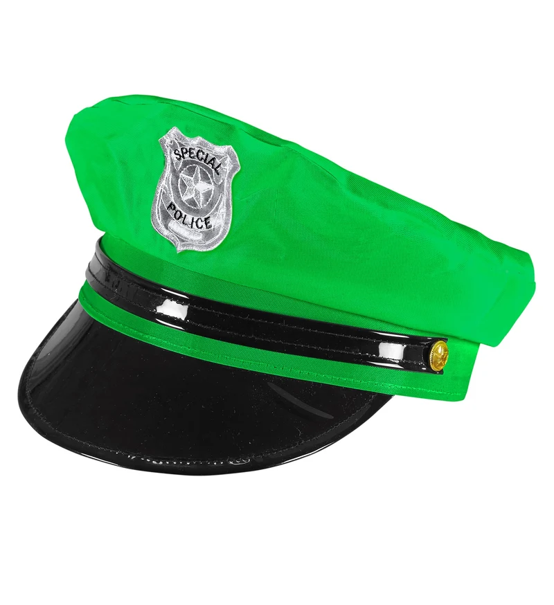 Politiepet neon groen