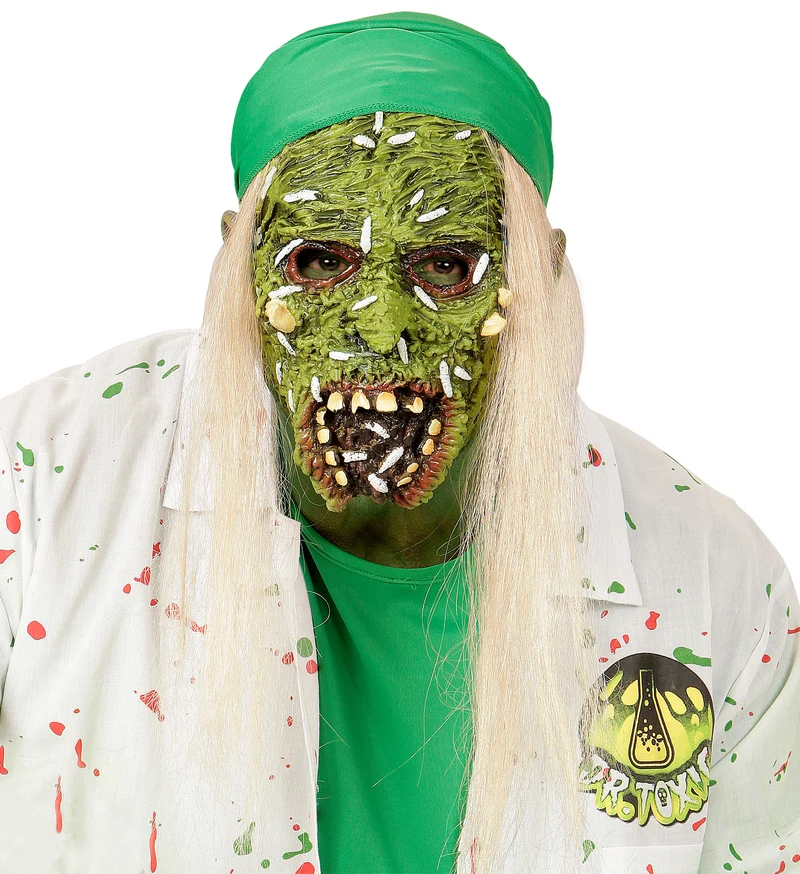 Zombiemasker toxic voor kinderen