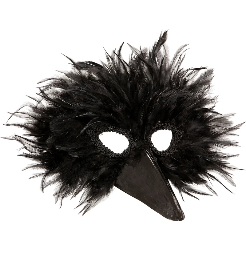 Vogelmasker zwart