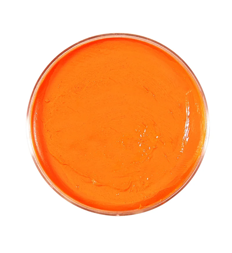 Oranje schmink voor carnaval