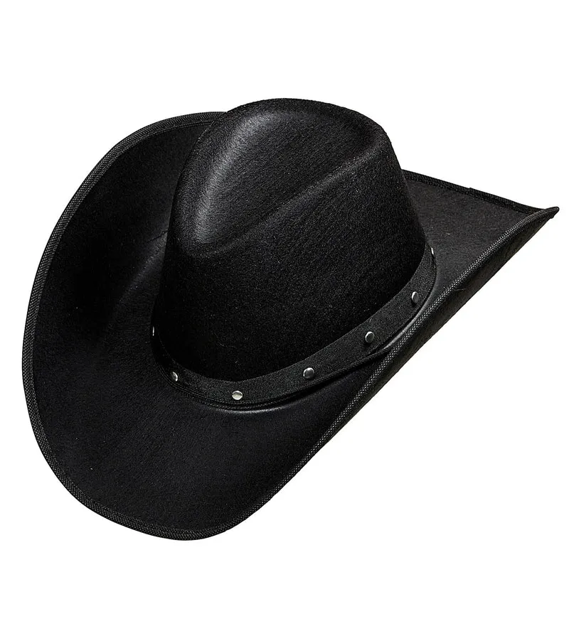 Cowboyhoed met studs