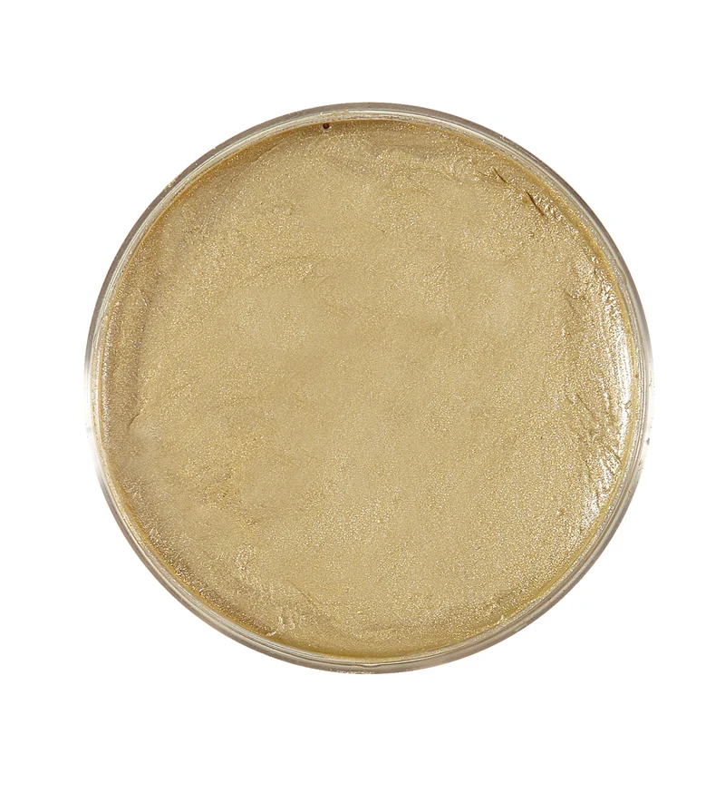 Gouden schmink voor carnaval