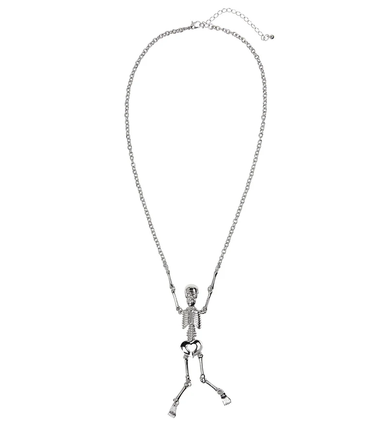 Halsketting skelet halloween