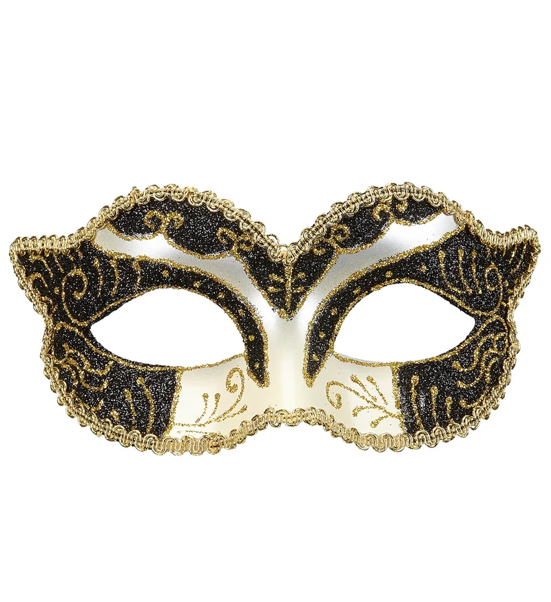 Zwart Oogmaskers Venetiaans