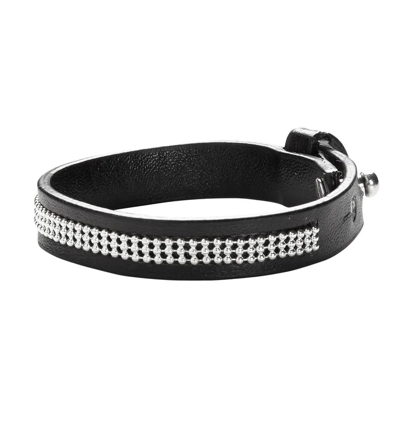 Zwarte party armbandjes