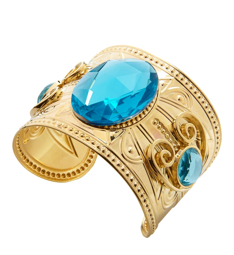 Gouden armband met topaas steentjes