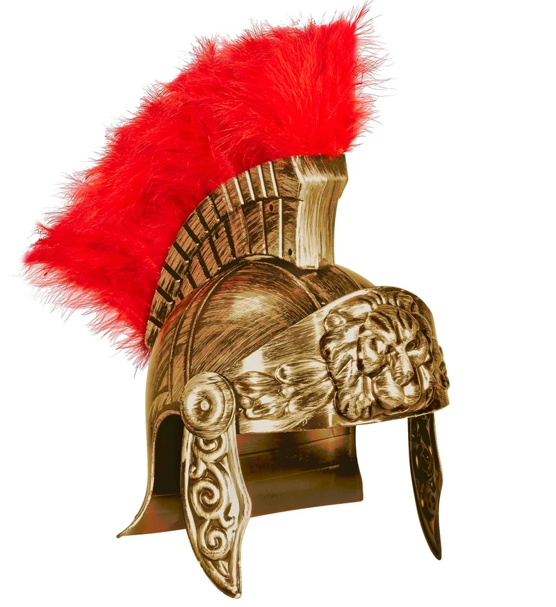 Antieke gouden Romeinse helm