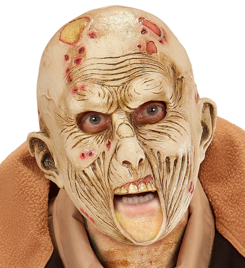 Zombie masker kind open mond
