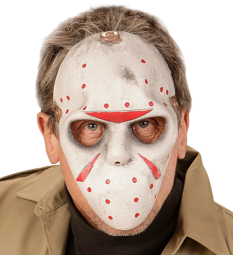 Hockey masker bebloed