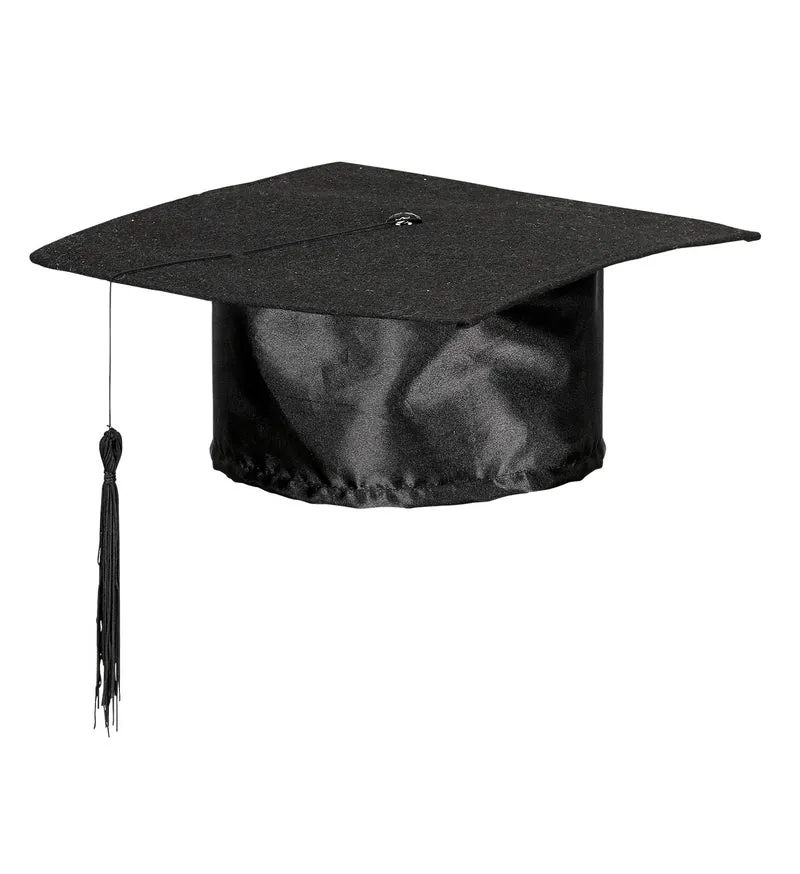 Satijnen graduate petjes