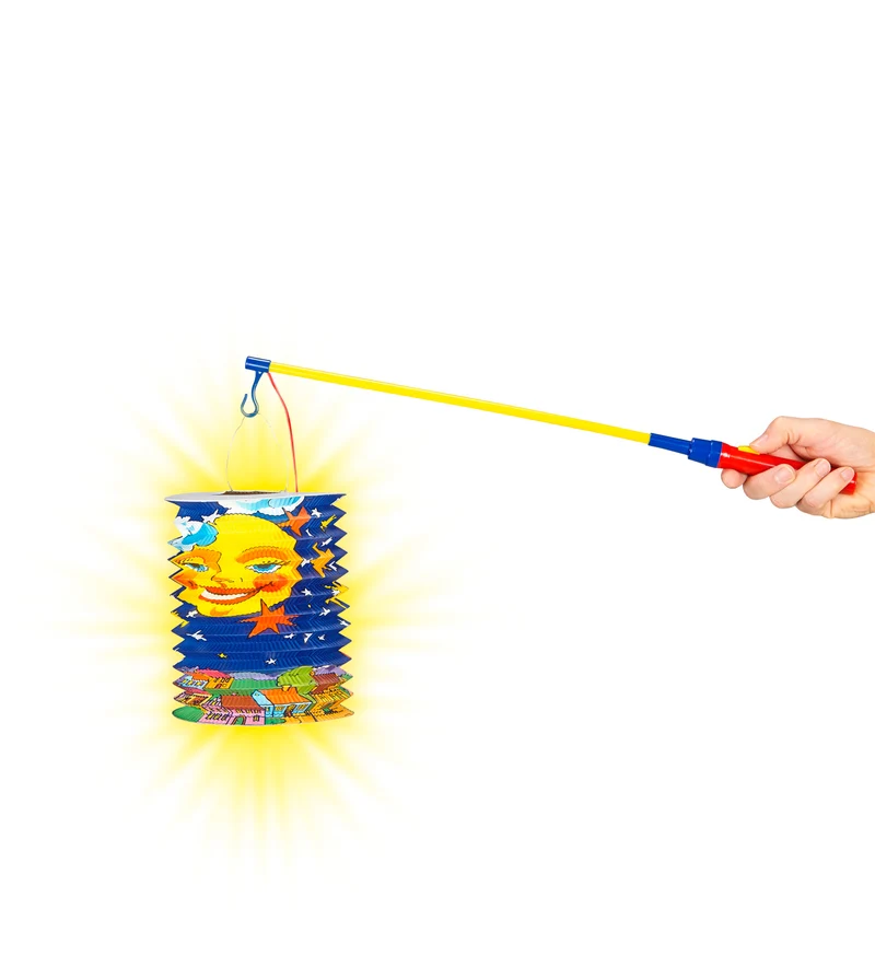 Lampionnen stokje en lichtje