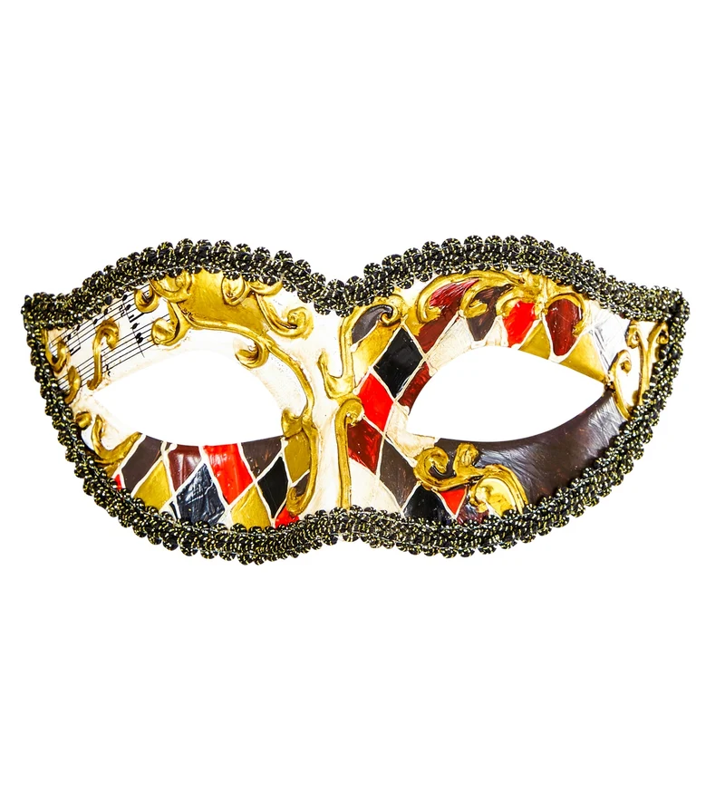 Harlekijn oogmaskers