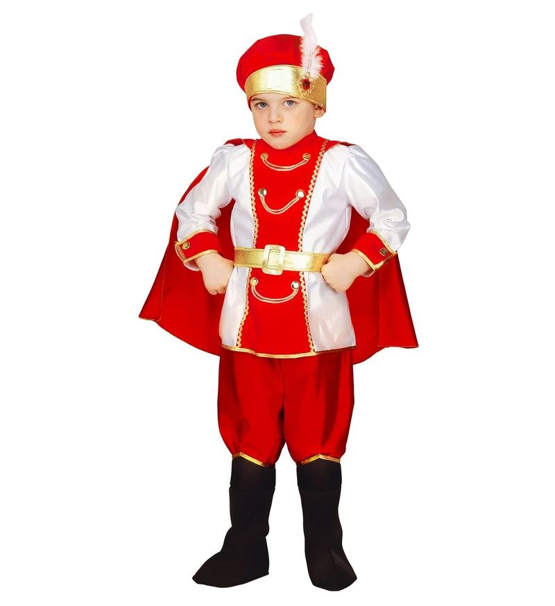 Prinsen pak rood kind