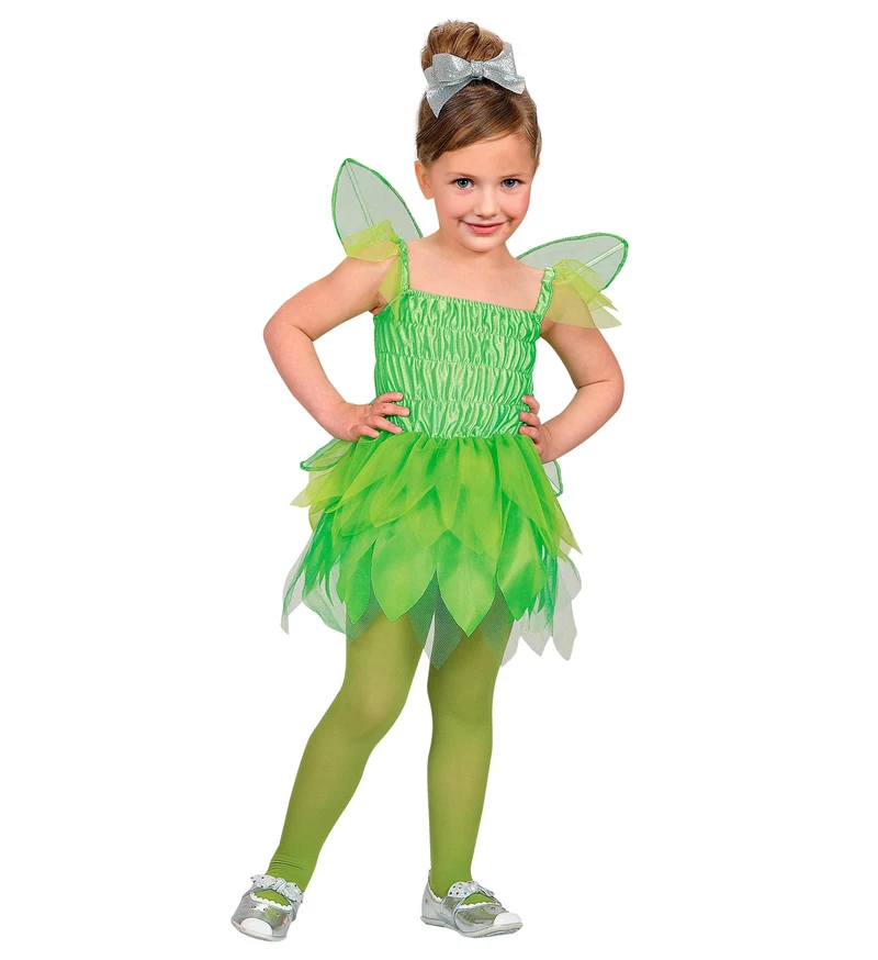 Feeën pakje kind Pixie groen