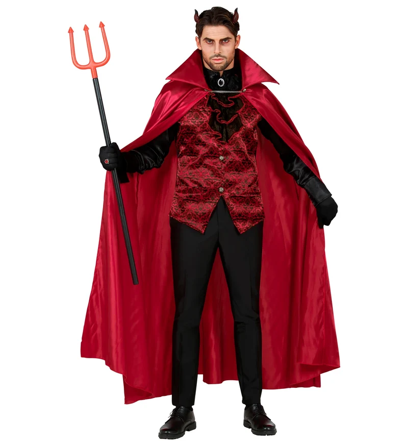Duivel kostuum Rood/bordeaux