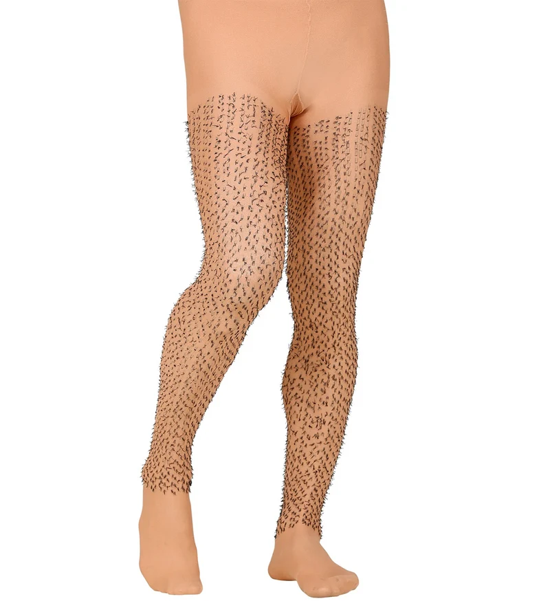 Panty harige benen