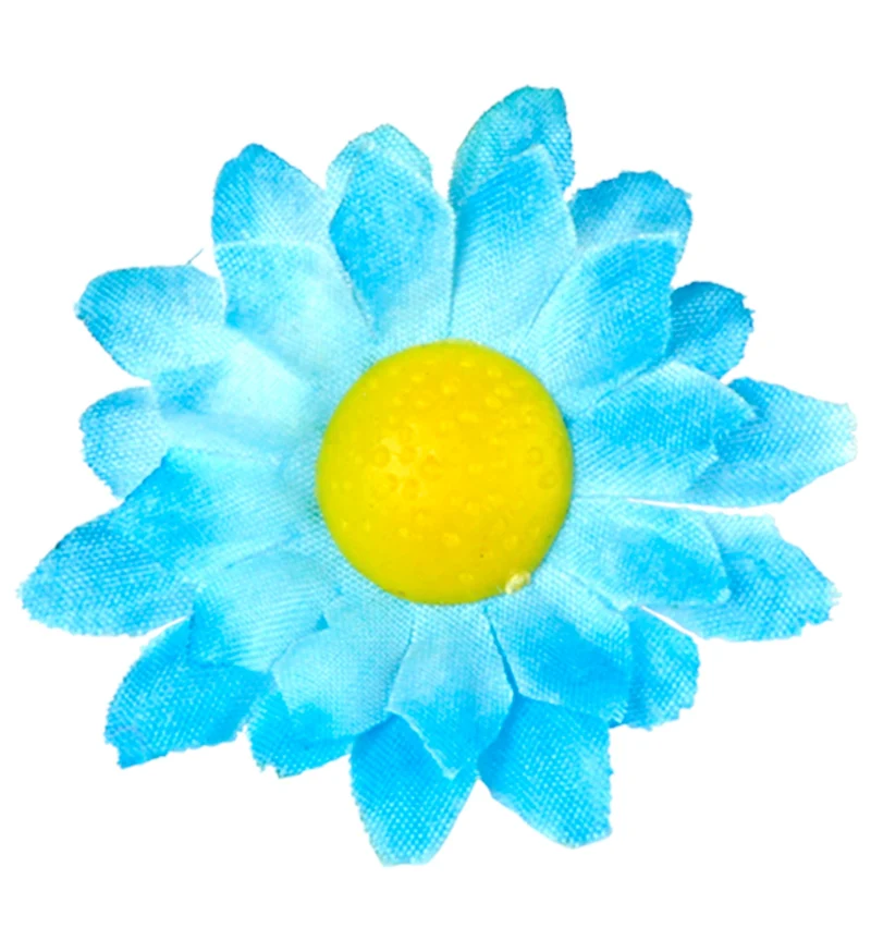 Madelief decoratieve bloemen lichtblauw