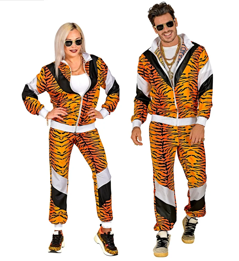 Trainingspak tijger jaren 80