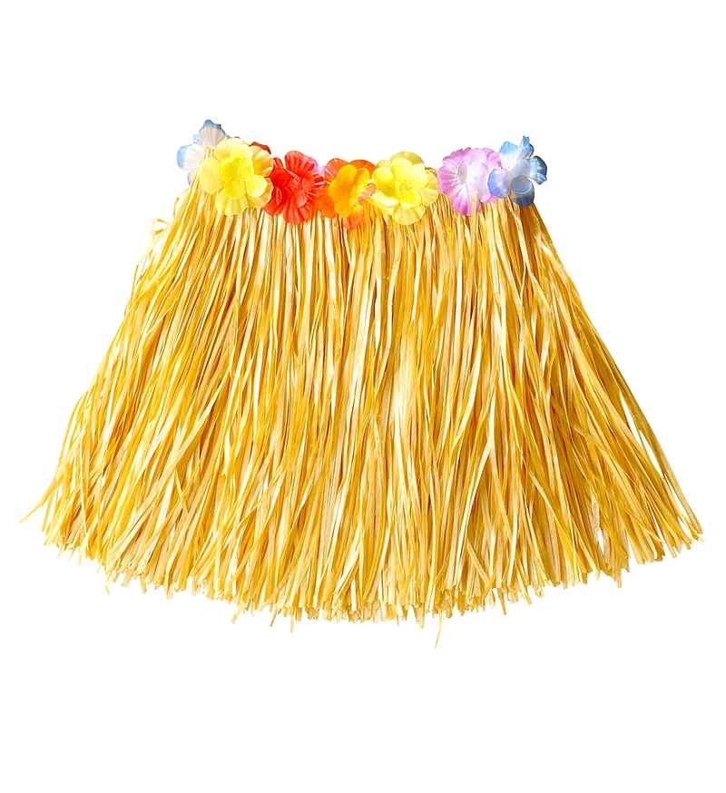 Hawaii rok kort stro kleurig
