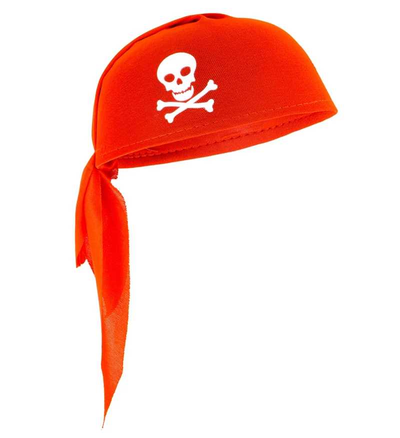 Piratenhoed rood vilt