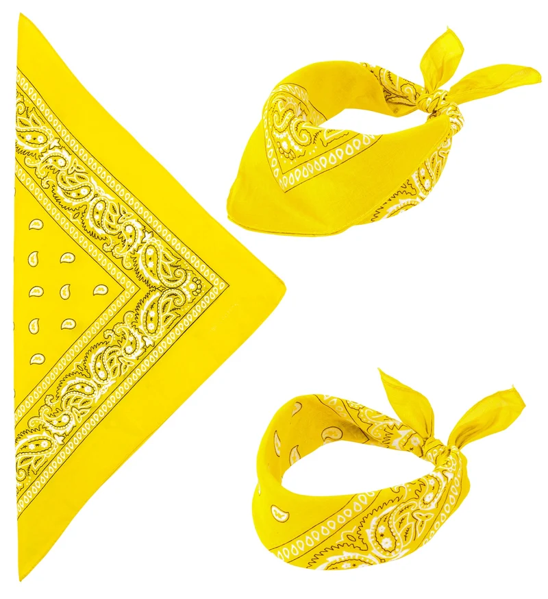 Bandana geel