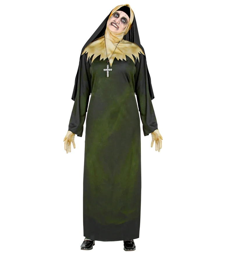 Demonisch nonnenpak halloween