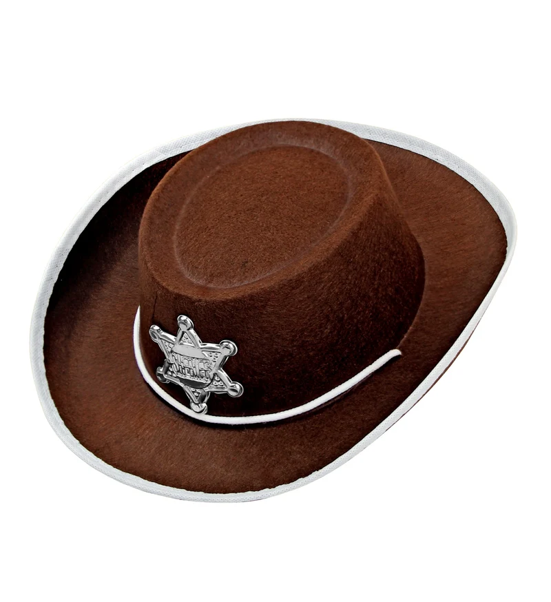 Cowboy hoed kinderen bruin