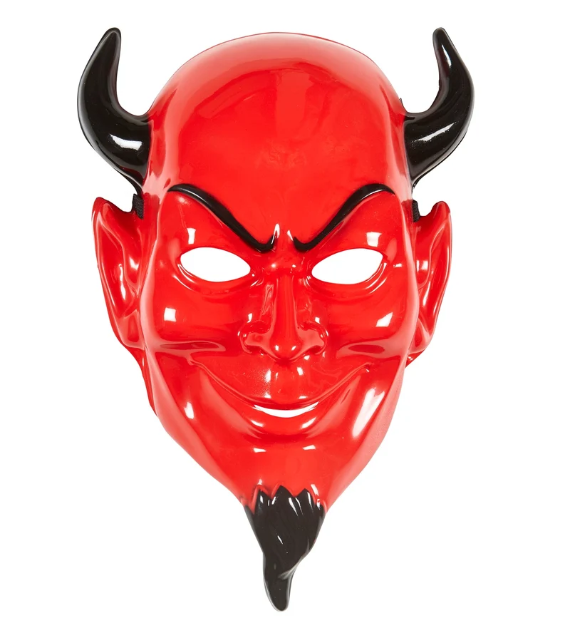Masker duivel plastic
