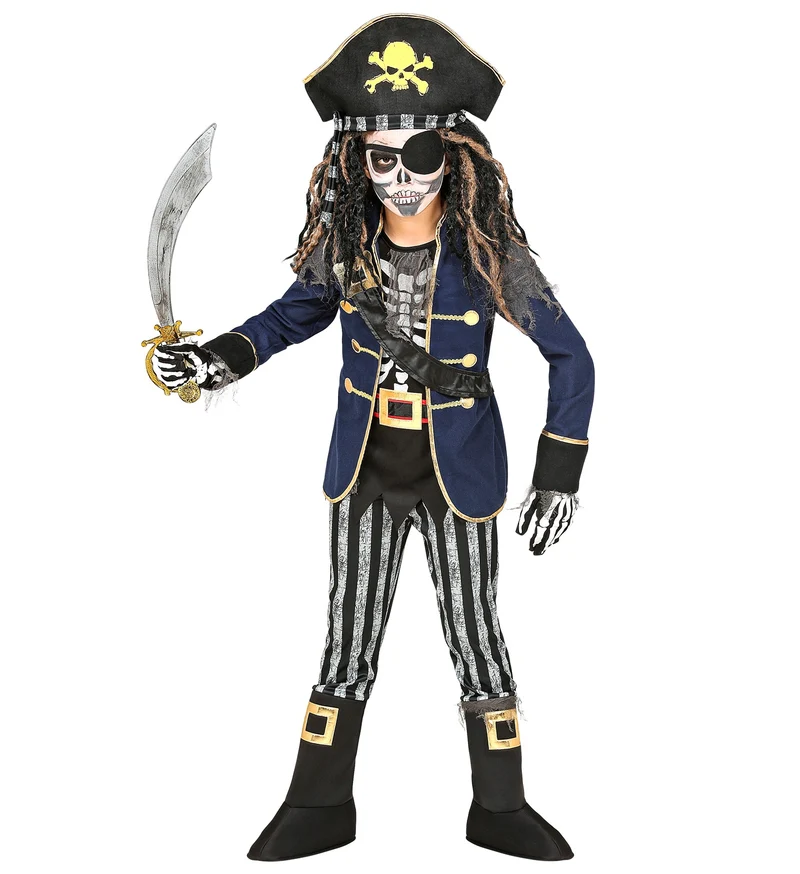 Skelet piraten pak kinderen