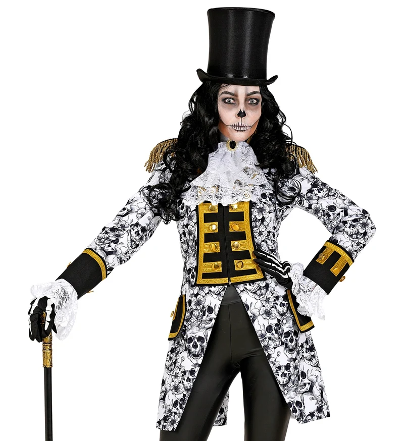Slipjas halloween schedels dames