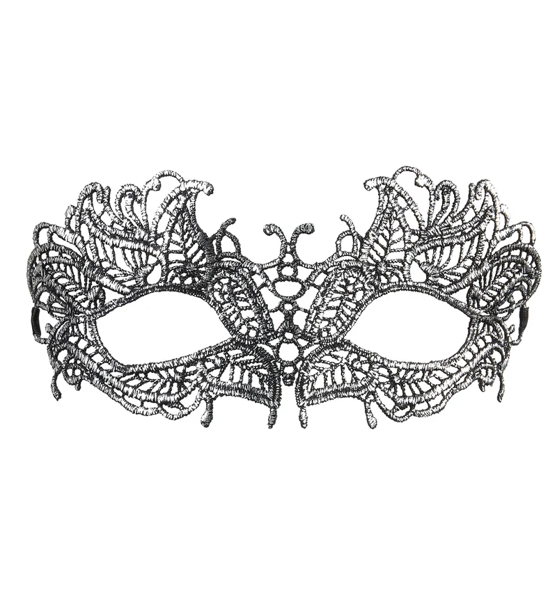 Zilveren antieke oogmaskertjes