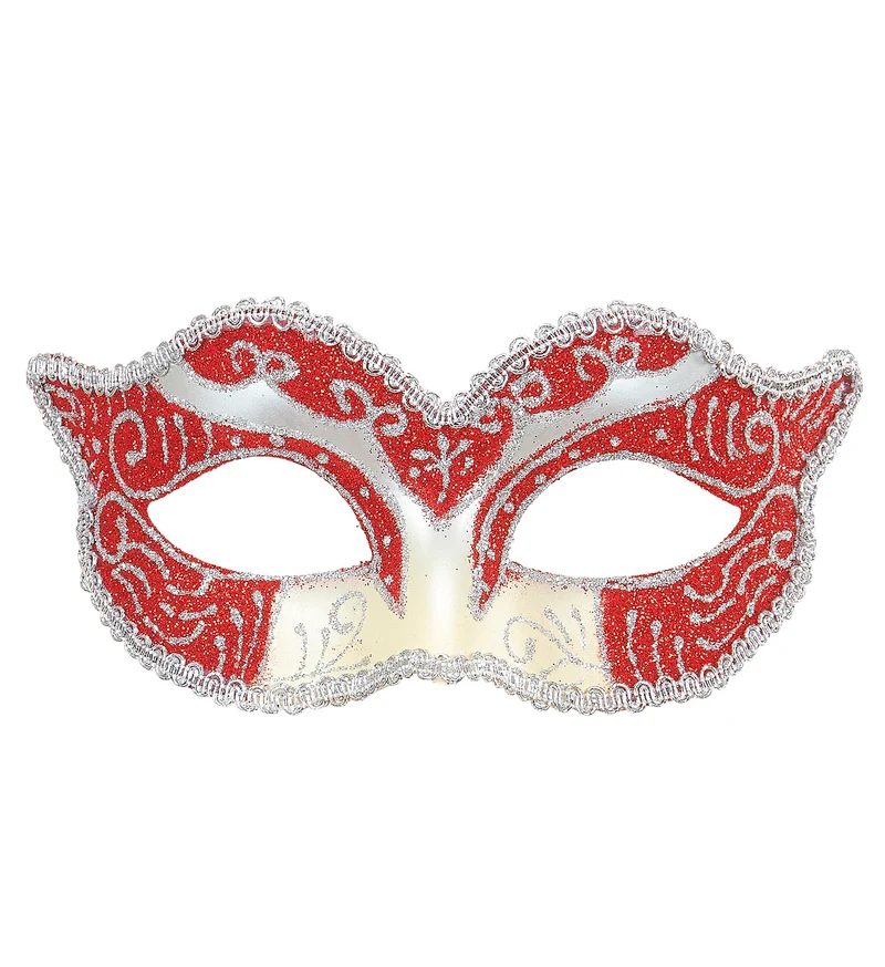 Rood oogmaskers Venetiaans