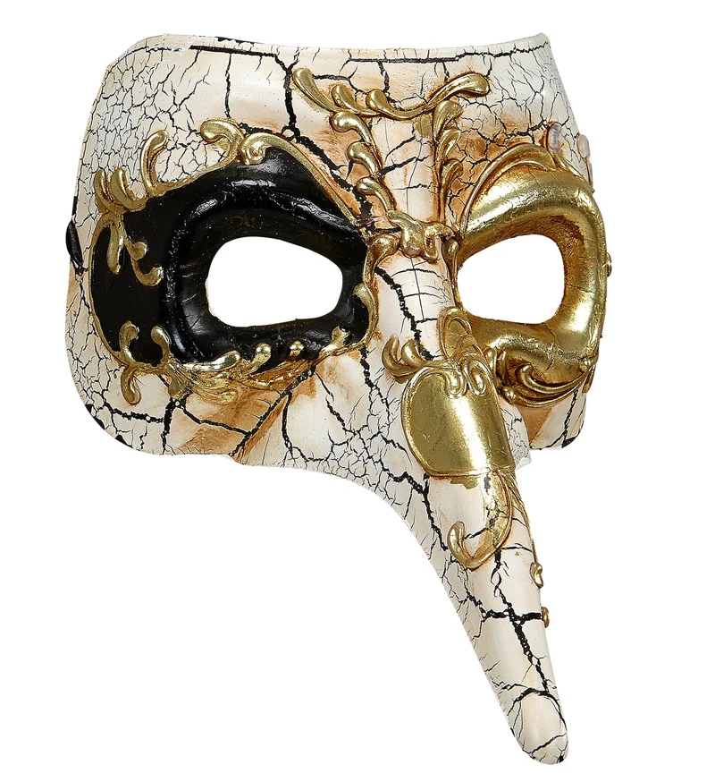 Venetiaans lange neus masker
