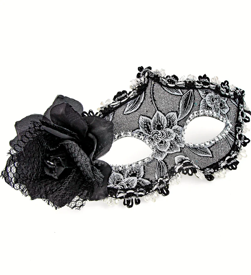 Oogmaskers met bloem